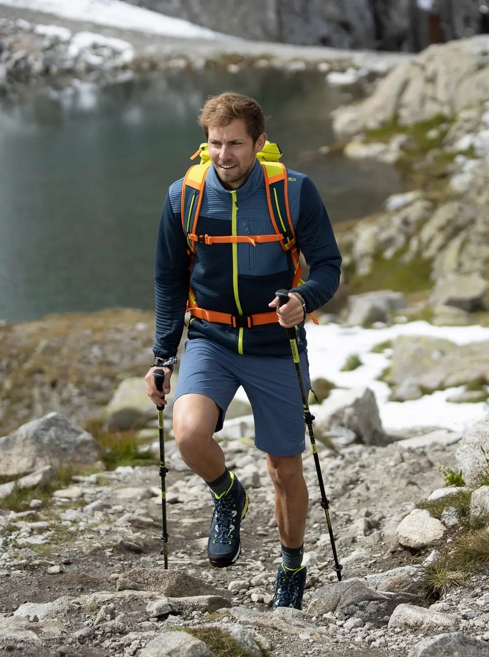 Треккинговые палки Masters Dolomiti (Black/Green) - 3