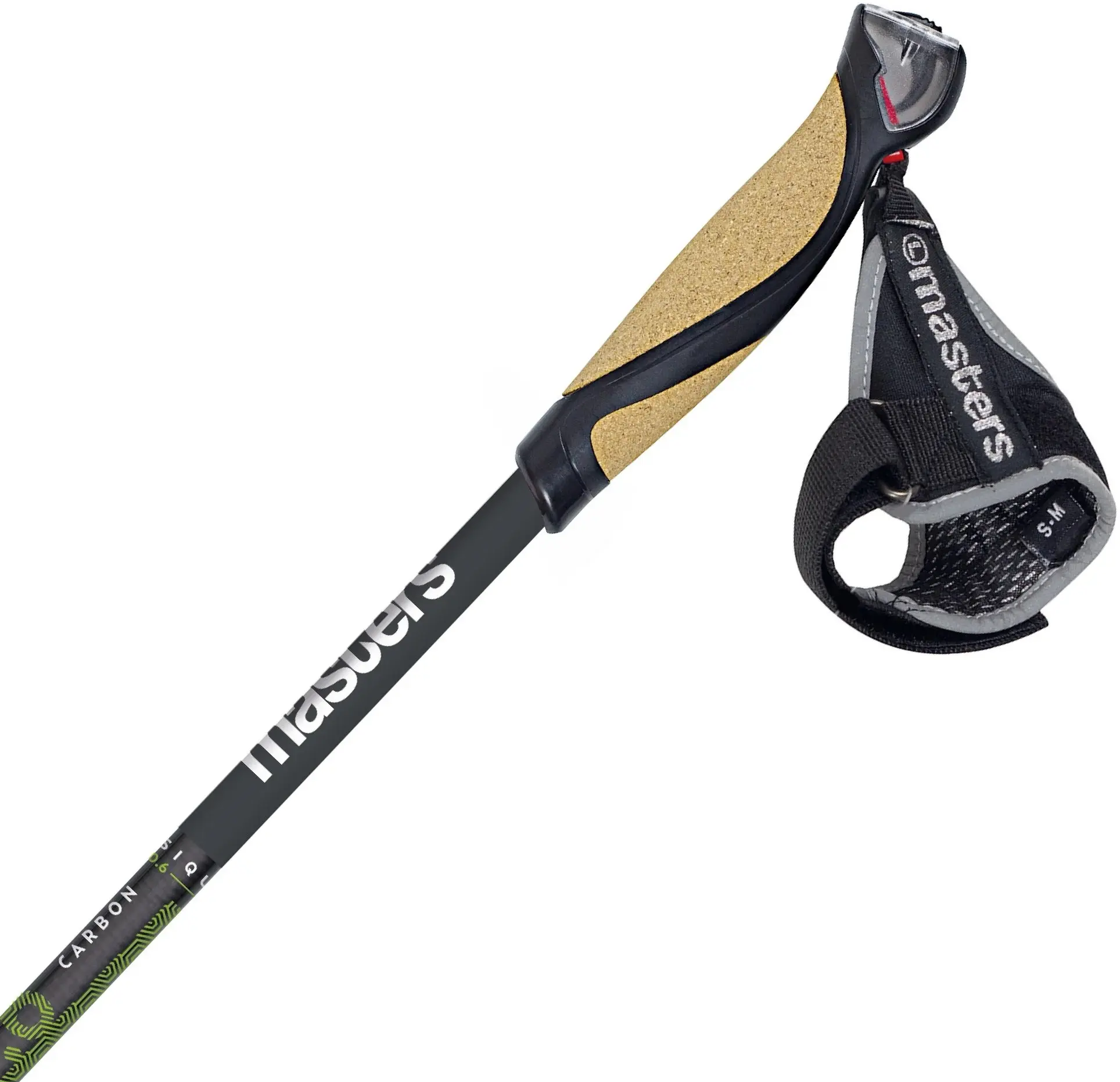 Bete trekking Masters Physique 0.6 Carbon 115 cm (Black/Green) - 2