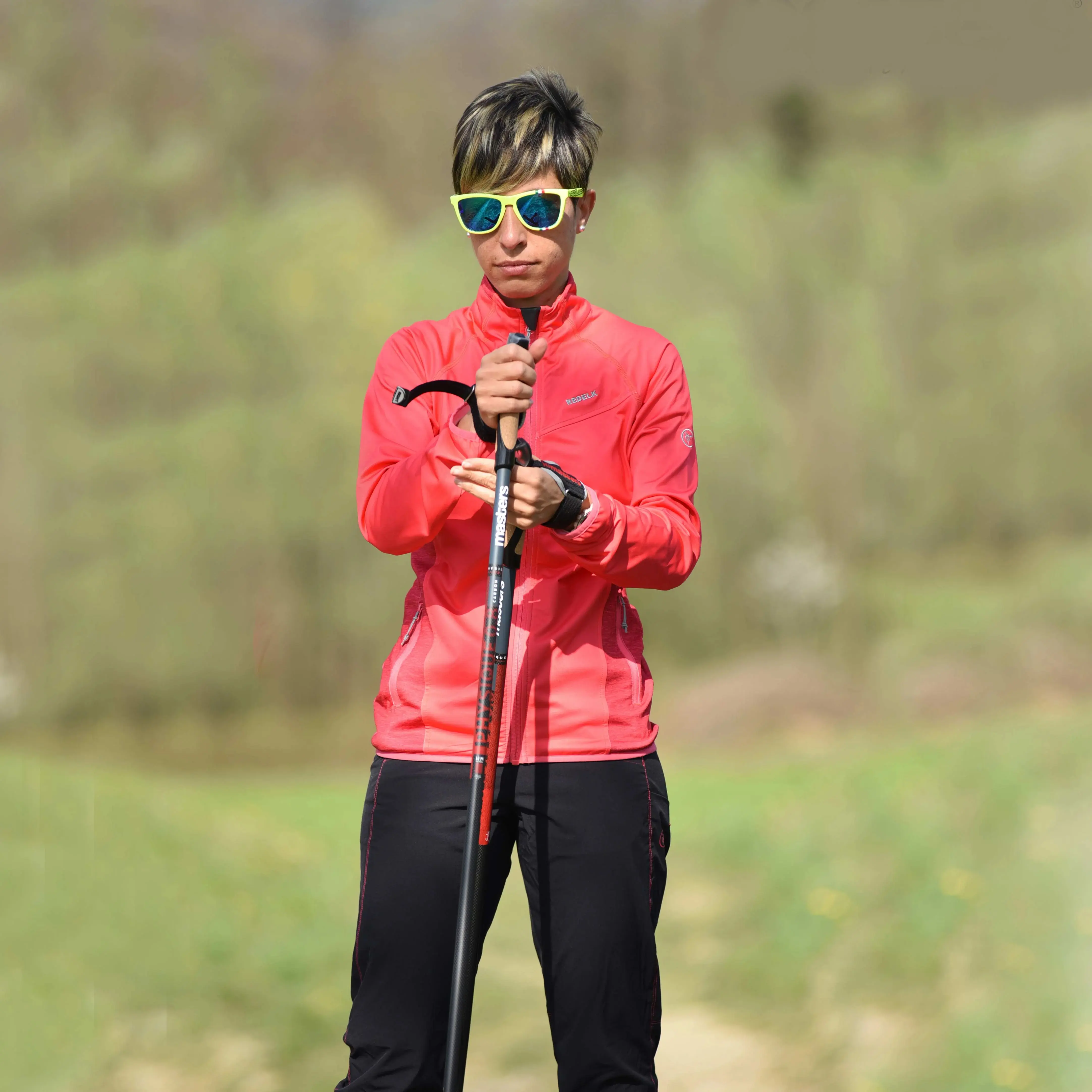 Bete trekking Masters Physique 0.8 Carbon 115 cm (Black/Red) - 4