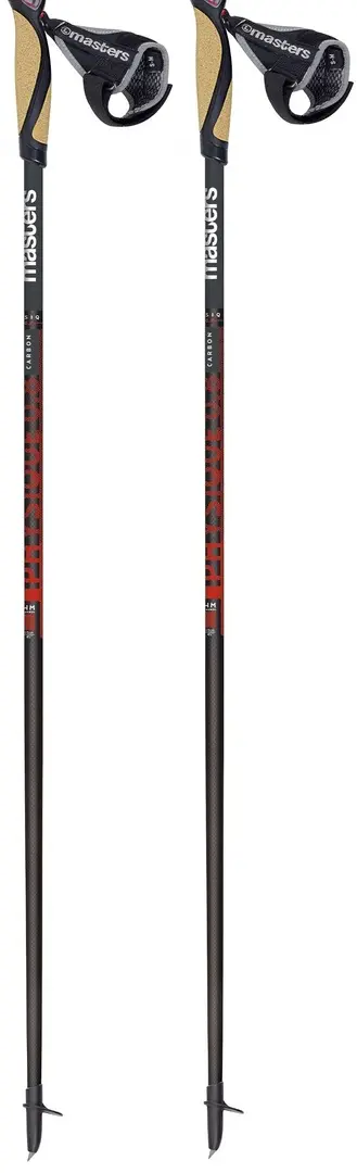 Треккинговые палки Masters Physique 0.8 Carbon 120 cm (Black/Red)