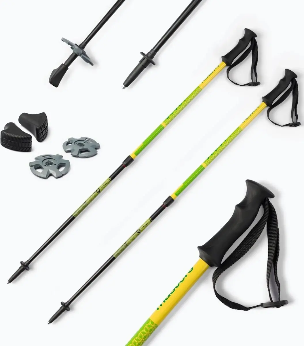 Треккинговые палки Masters Scout Junior (Green/Yellow) - 6