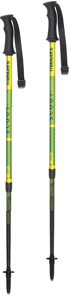 Треккинговые палки Masters Scout Junior (Green/Yellow)