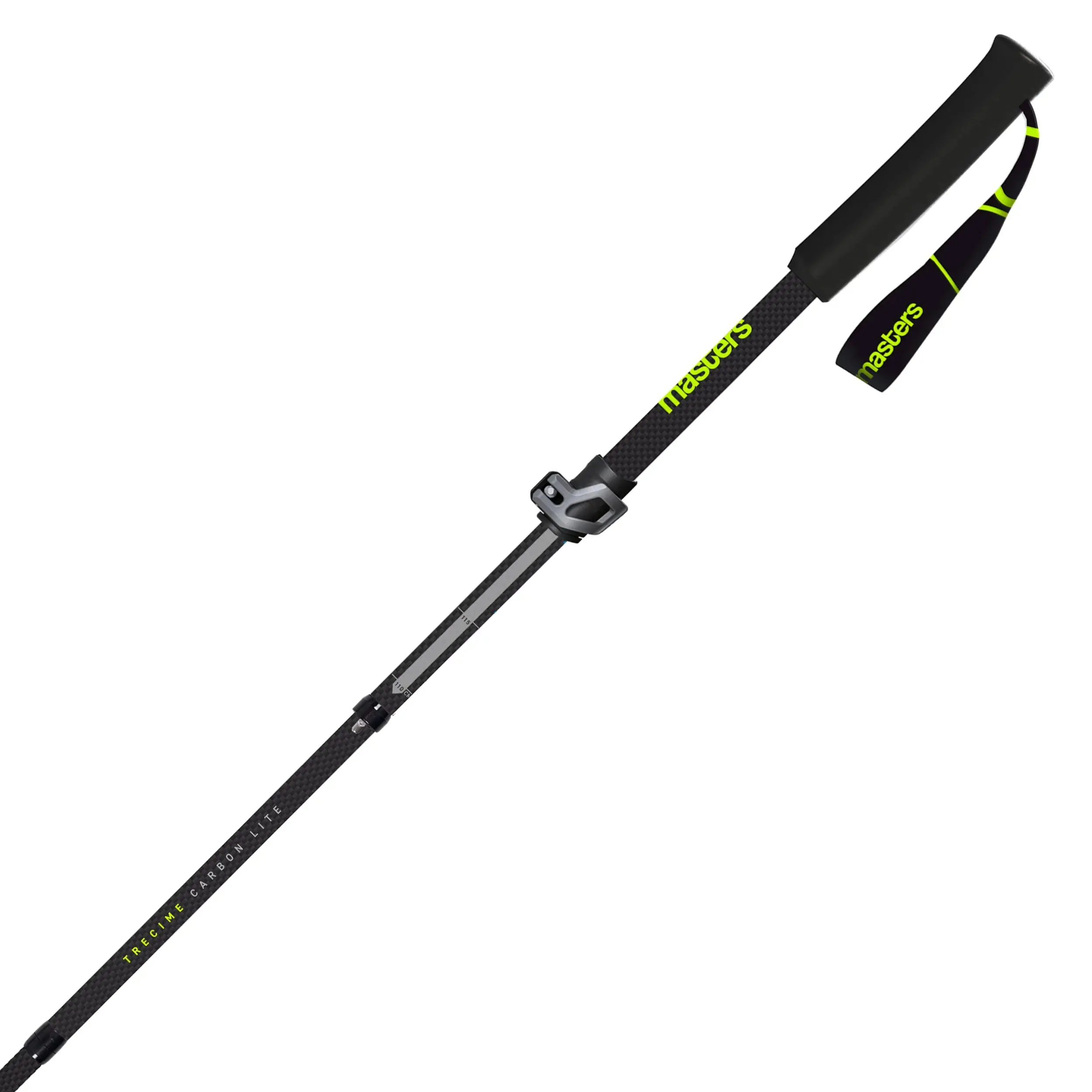 Треккинговые палки Masters Trecime Carbon Lite (Green) - 3