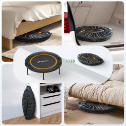 Trambulină fitness Merach MR-2420B1 102cm (Black) Thumb