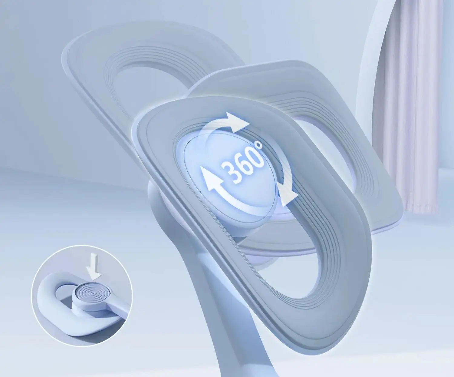 Dispozitiv pentru exercitii Kegel Merach MR-2397 (Blue)