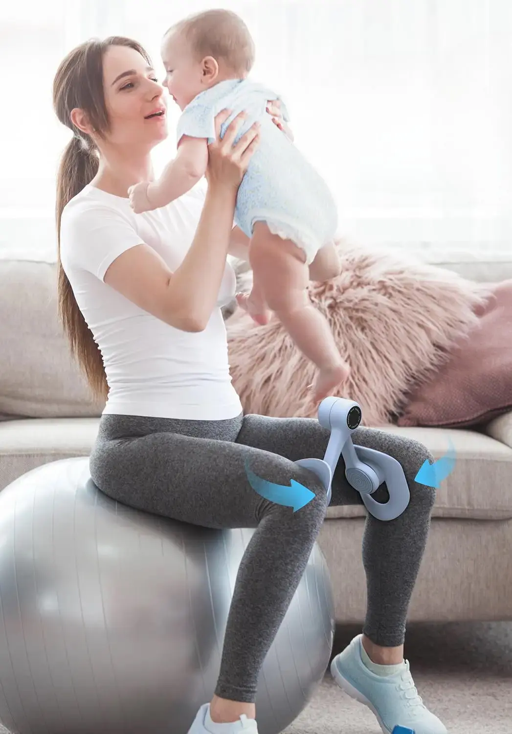 Dispozitiv pentru exercitii Kegel Merach MR-2397 (Blue)