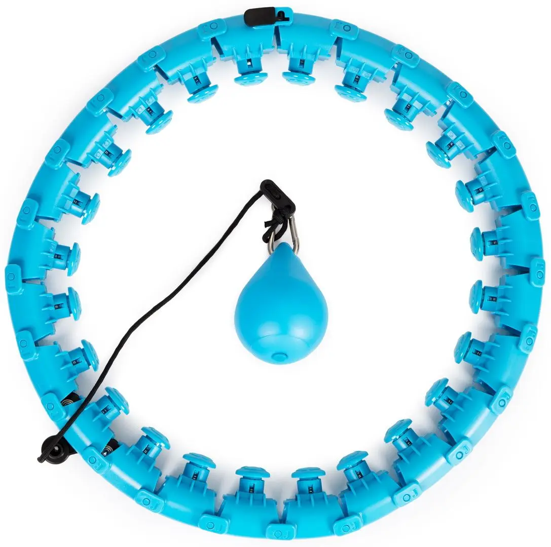 Массажный обруч с утяжелителем Modern Home GB-DHH (Blue)