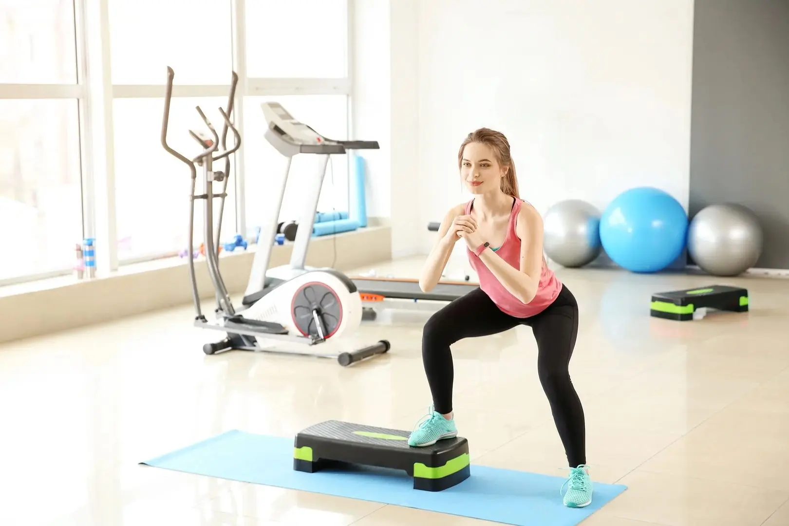 Step-platformă Multistore GB-AS-SML (Black/Green)