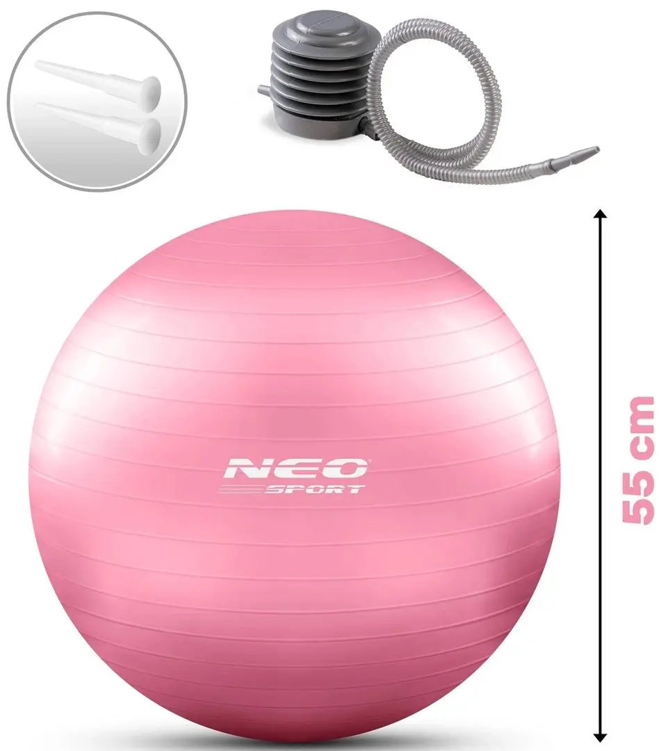 Фитбол Neo-Sport NS-950 (Pink) - 4