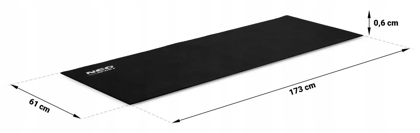 Covoras pentru yoga Neo Sport 192100 (Black)