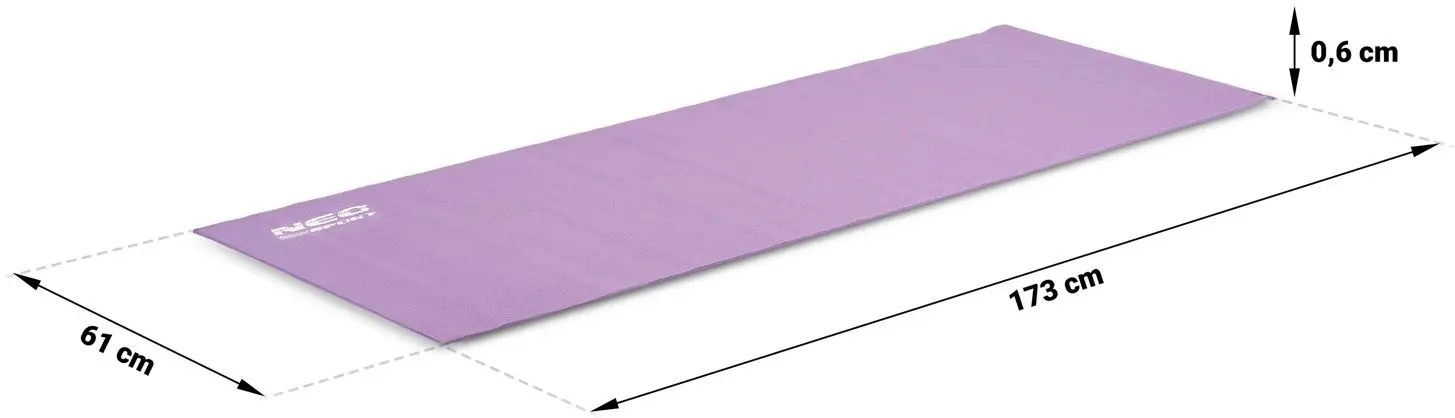 Covoras pentru yoga Neo-Sport 192102 (Purple)