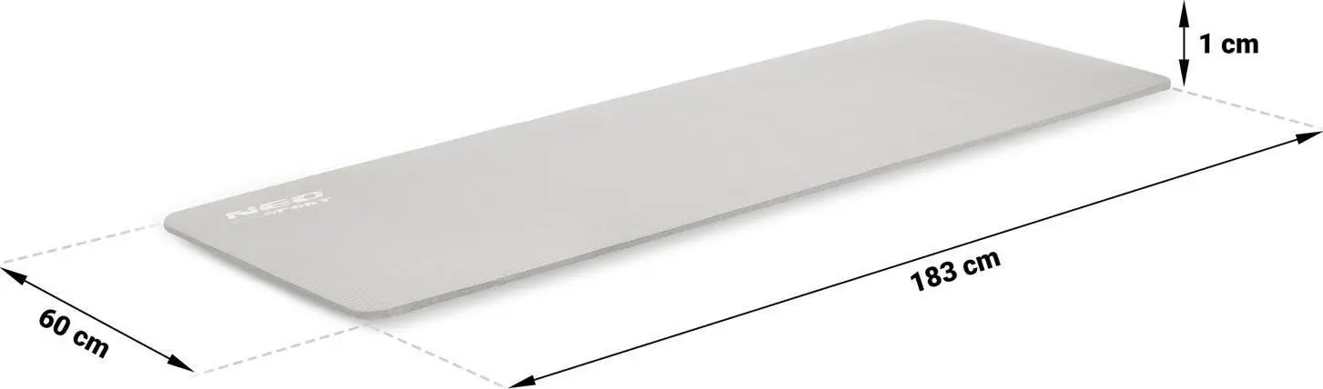 Covoras pentru yoga Neo Sport 192200 (Grey)