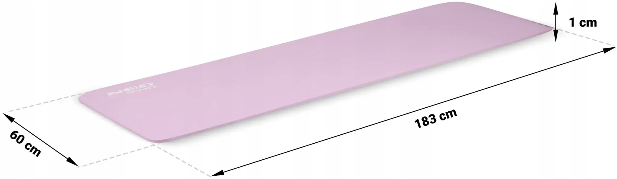 Covoras pentru yoga Neo Sport 192201 (Purple)