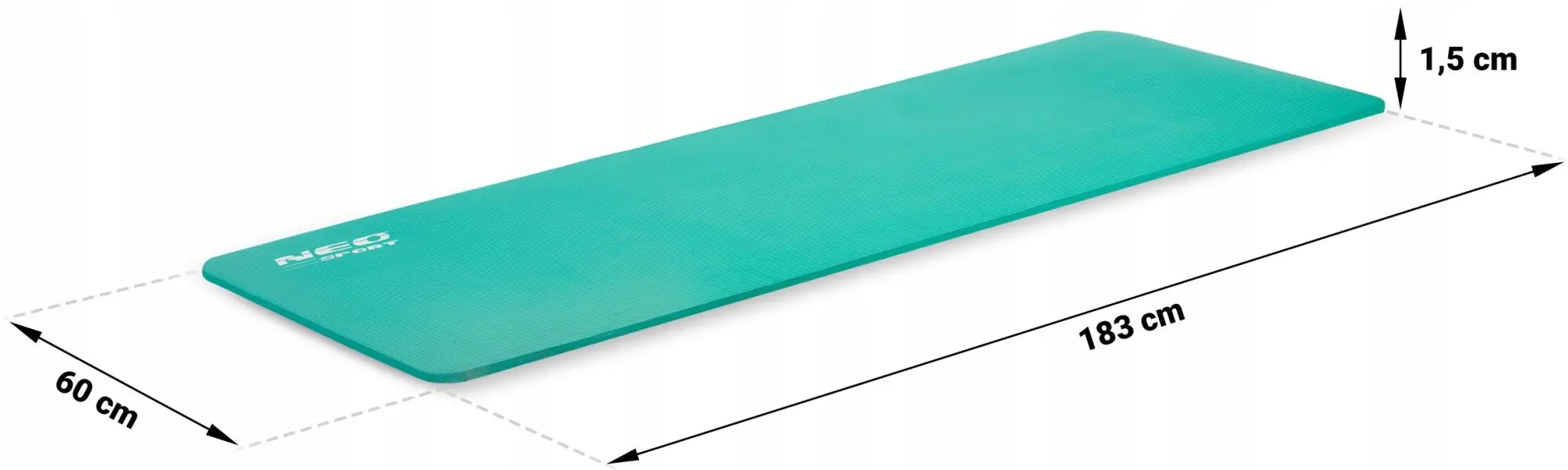 Covoras pentru yoga Neo Sport 192301 (Turquoise) - 3