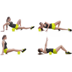 Массажный ролик Neo Sport NS-963 196303 (Neon Green) Thumb