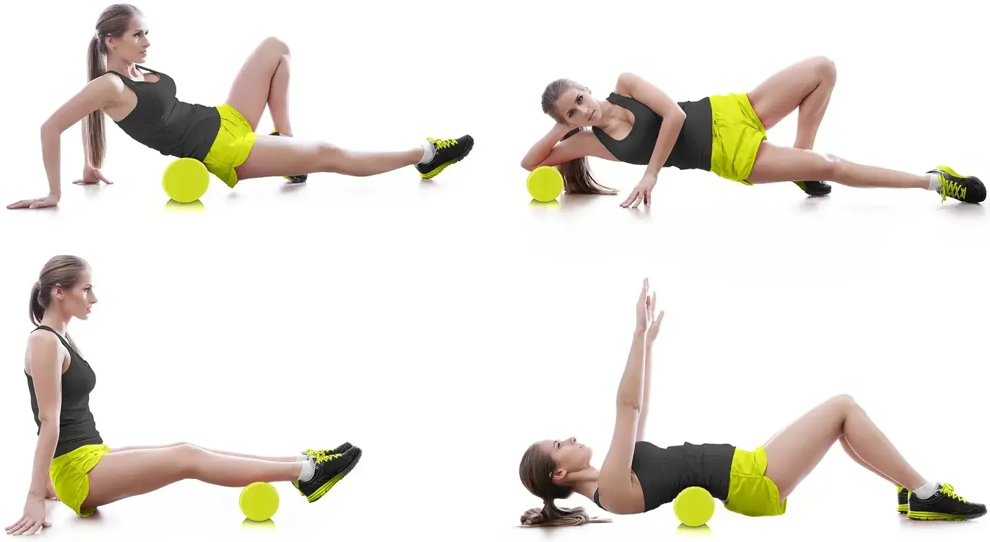 Массажный ролик Neo Sport NS-963 196303 (Neon Green) - 6