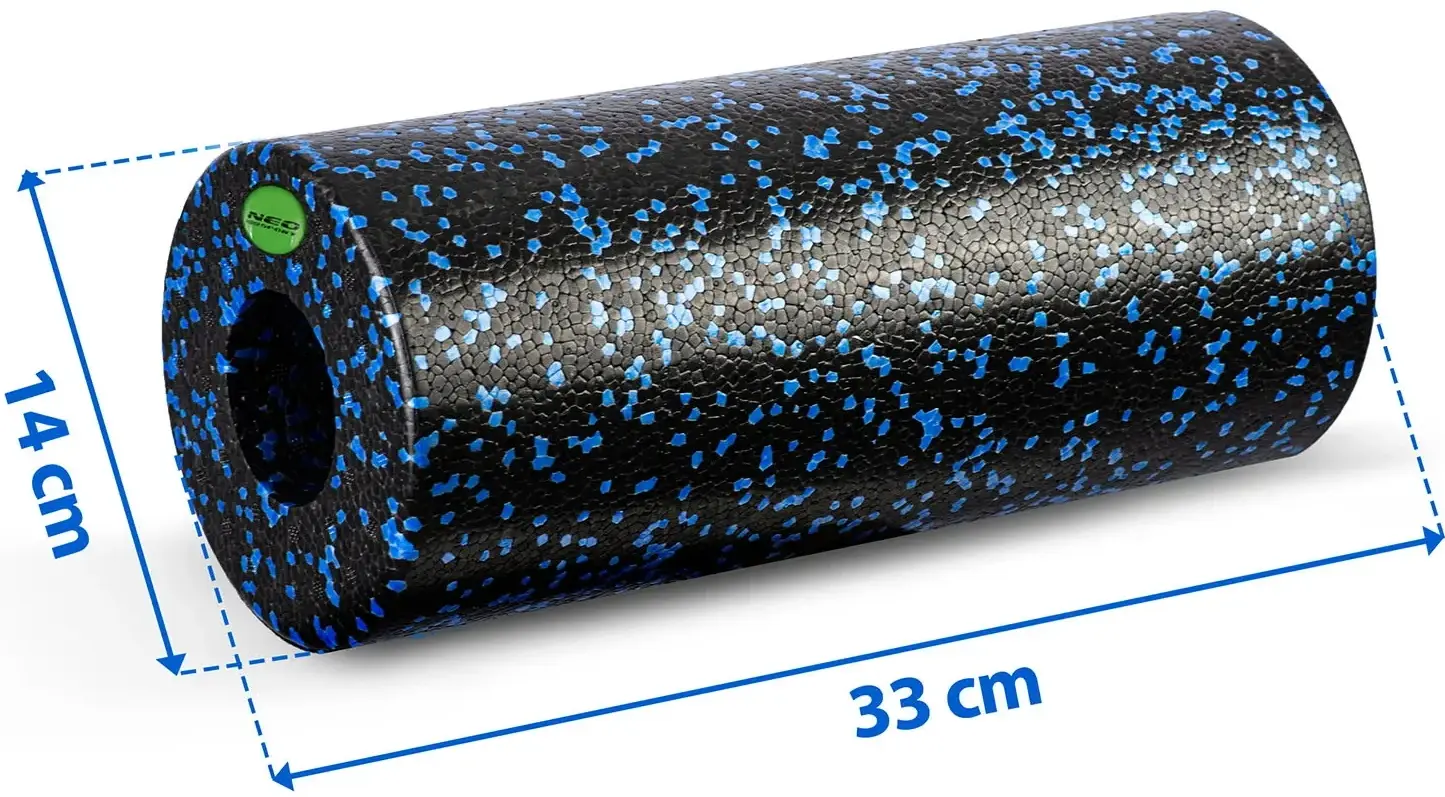 Массажный ролик Neo Sport NS-964 (Black/Blue) - 3
