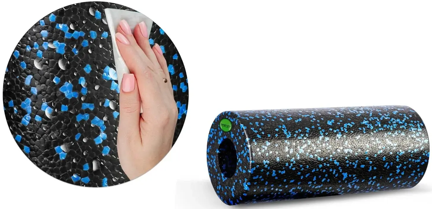 Массажный ролик Neo Sport NS-964 (Black/Blue) - 5