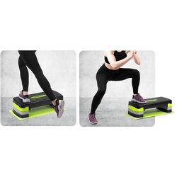 Step-platforma Neo-Sport NS-400 (Black/Green) Thumb
