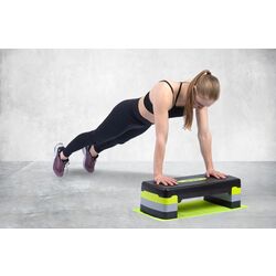 Step-platforma Neo-Sport NS-400 (Black/Green) Thumb