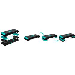 Step-platforma Neo-Sport NS-402 (Black/Turquoise) Thumb