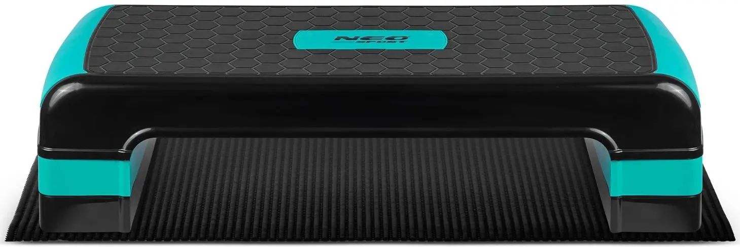 Step-platforma Neo-Sport NS-402 (Black/Turquoise)