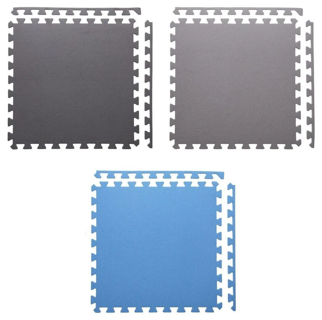 Covoras-puzzle One Fitness MP10 (Grey/Blue)