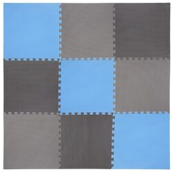 Covoras-puzzle One Fitness MP10 (Grey/Blue)