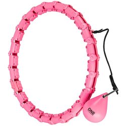 Массажный обруч с утяжелителем One Fitness OHA02 (Pink) Thumb