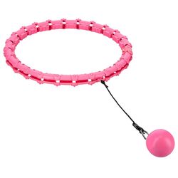 Массажный обруч с утяжелителем One Fitness OHA02 (Pink) Thumb
