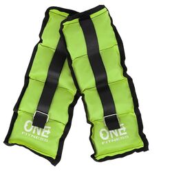 Greutati pentru maini si picioare OneFitness WW01 Pillow Weights 2 x 0.7 KG (Green) Thumb