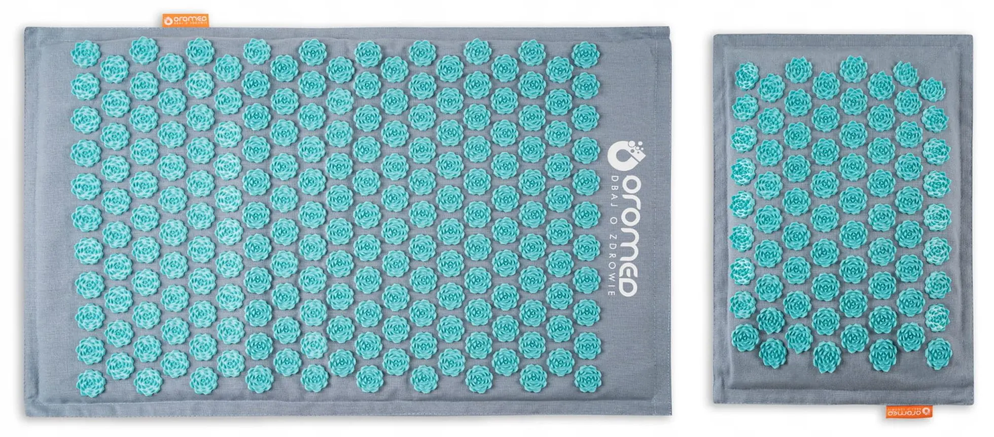 Акупрессурный матрас с подушкой OroMed Oro-Health (Blue)