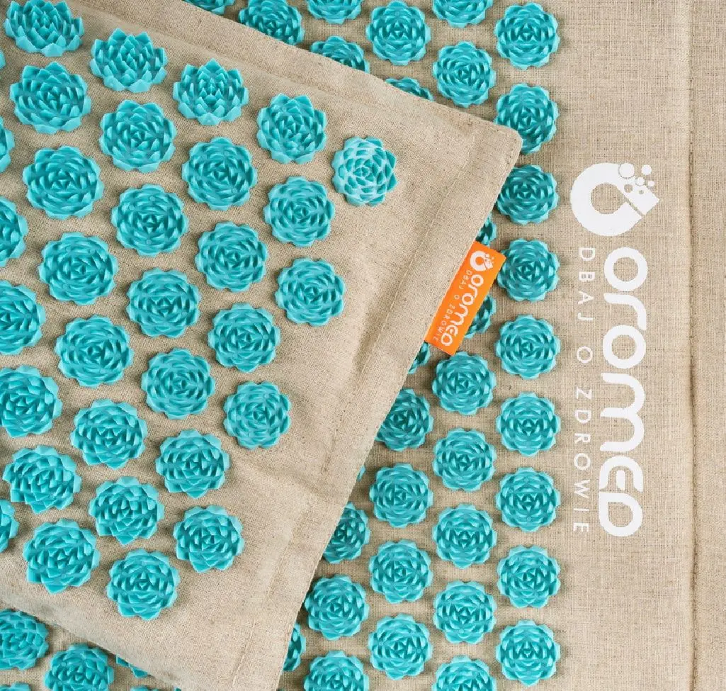 Saltea pentru presopunctura cu perna OroMed Oro-Health (Grey)