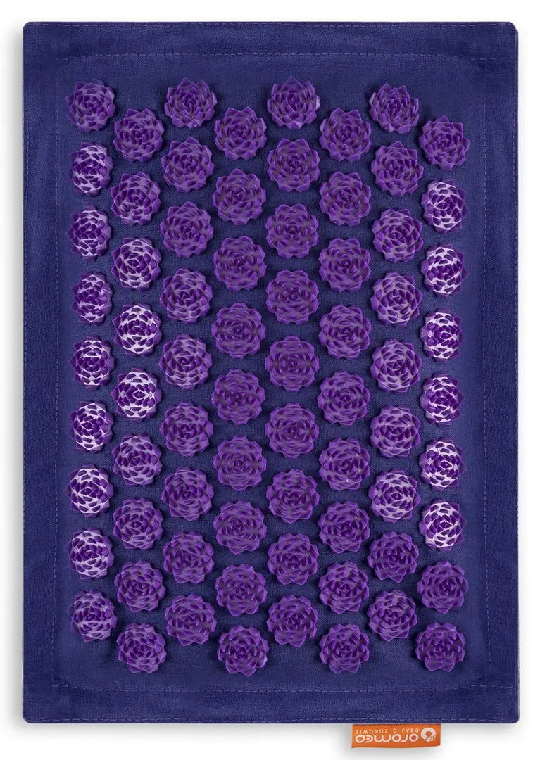 Акупрессурный матрас с подушкой OroMed Oro-Health (Purple) - 2