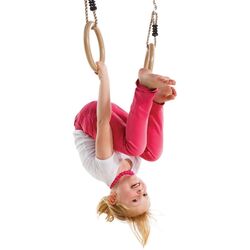 Гимнастические кольца PlayPark 0121 (Wood) Thumb