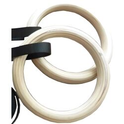 Inele gimnastica Power System 4048AA-0 (Black/Brown) Thumb