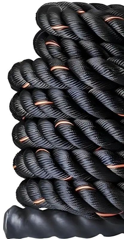 Канат для кроссфита Power System 4047BK-0 (Black/Orange)