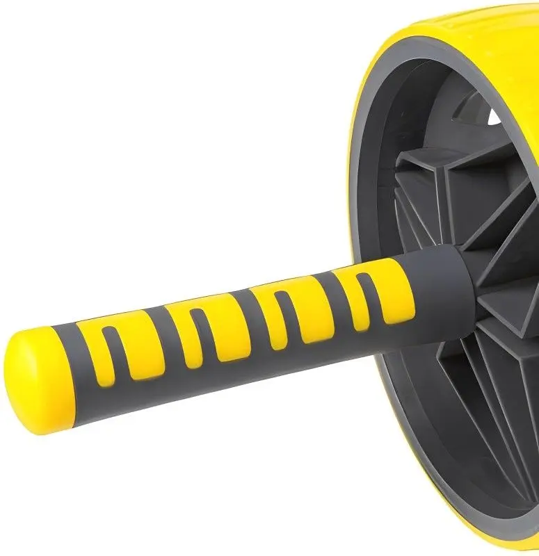 Roata pentru abdomen Power System 4034AA-0 (Yellow/Black)