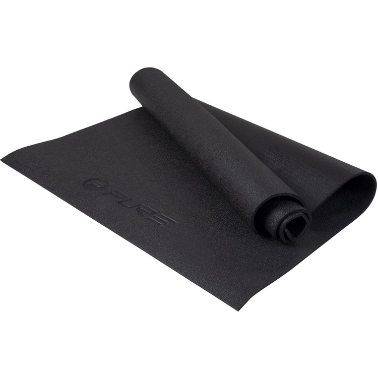 Covoras pentru yoga Pure2Improve P2I200980 (Black)