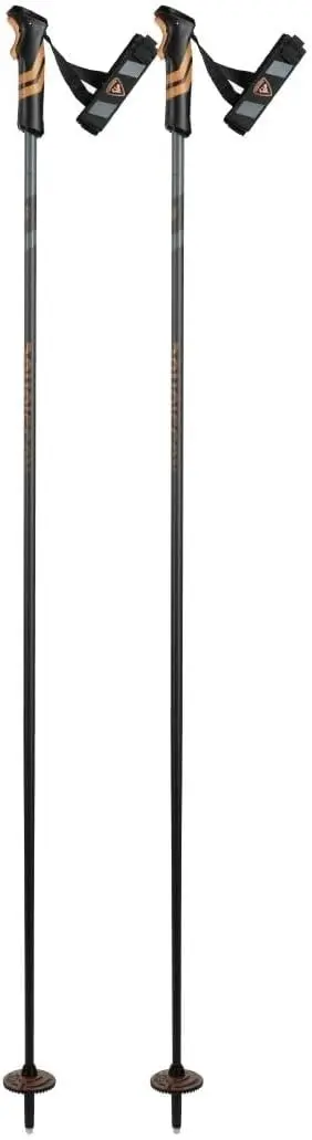 Лыжные палки Rossignol Carbon Clip 125 (Black/Cooper)