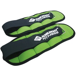Greutati pentru maini si picioare Schildkrot 2x0.5kg (Green/Black)
