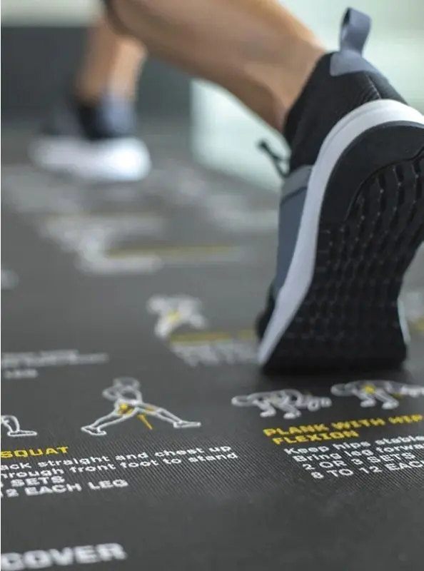 Covoras pentru yoga SKLZ TRAINERmat Sport Performance APD-G2M-PEF-04 (Black)