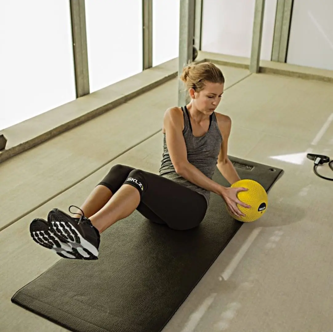 Minge medicinala SKLZ MBRT-RTL-006 2.7kg (Yellow)