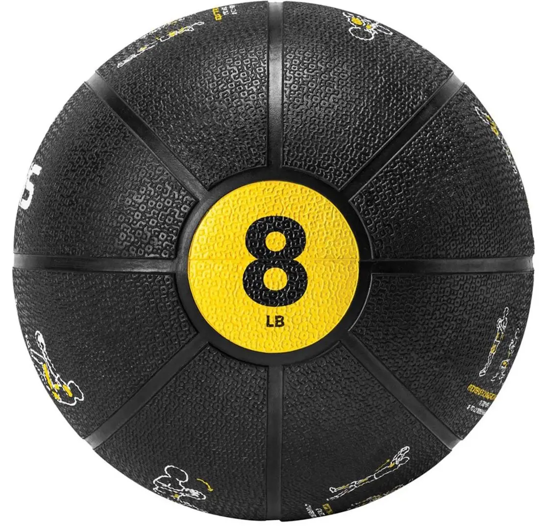 Minge medicinala SKLZ PERF-MEDB-001 8kg (Black/Yellow)