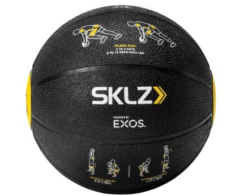 Медицинский мяч SKLZ PERF-MEDB-001 8kg (Black/Yellow)