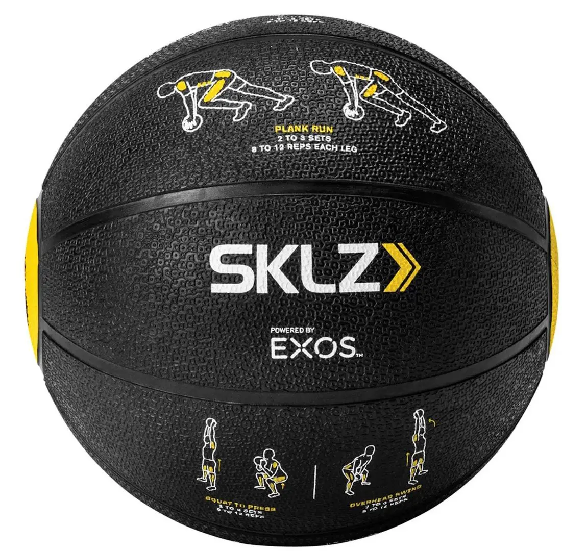 Minge medicinala SKLZ PERF-MEDB-001 8kg (Black/Yellow)