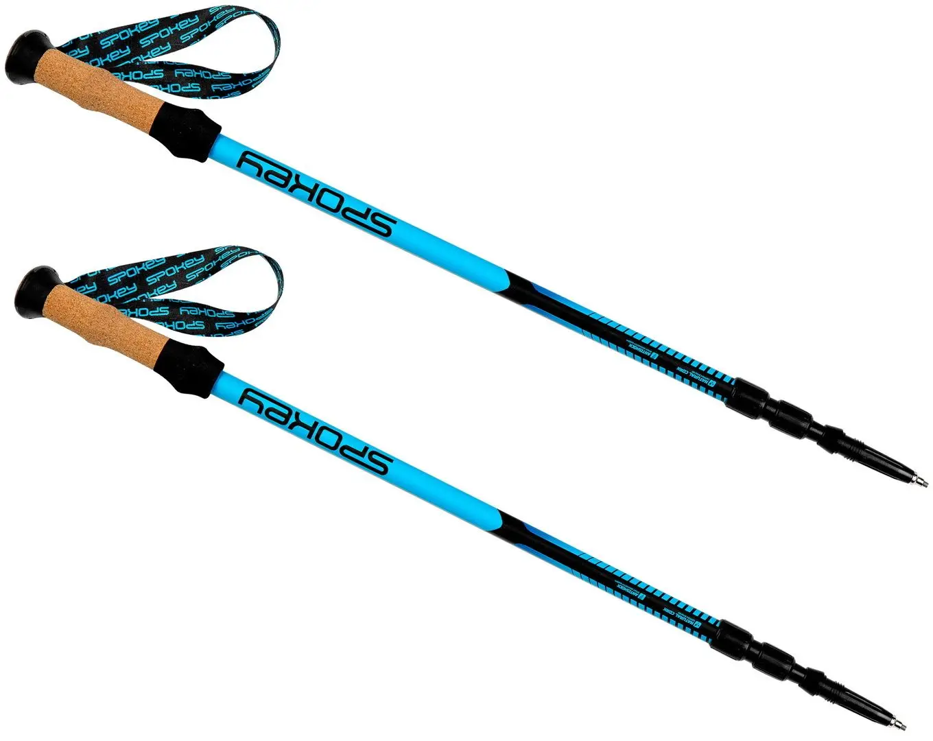 Baston turistic telescopic Spokey Creek (Blue/Black)