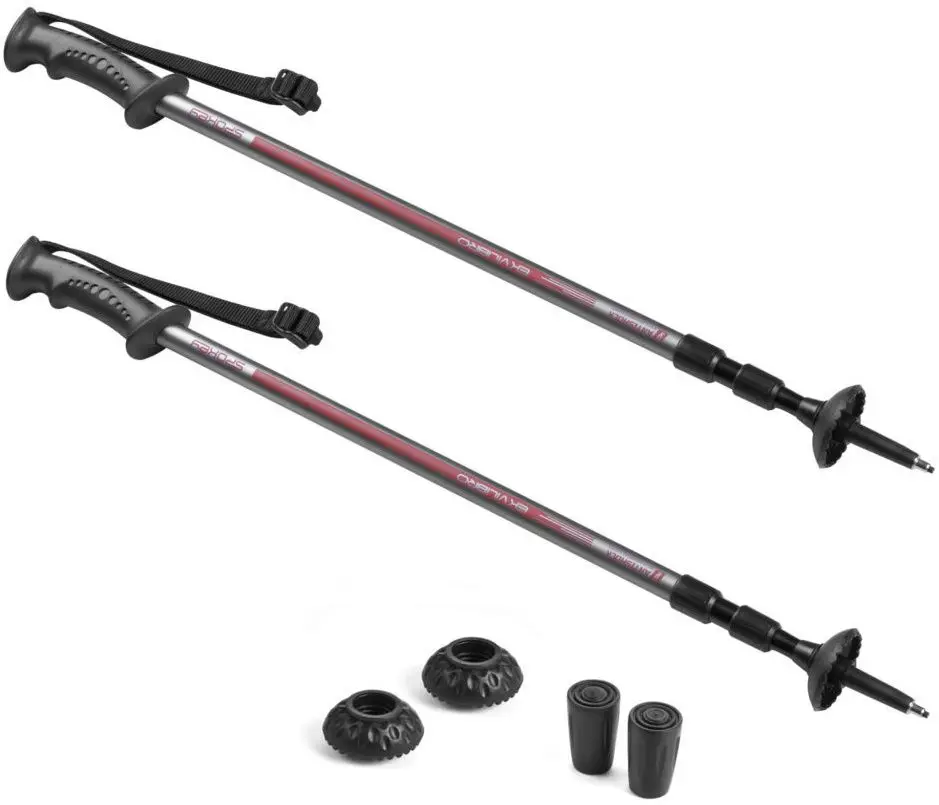 Треккинговая телескопическая палка Spokey Eqvilibro 924976 105-135 - 2