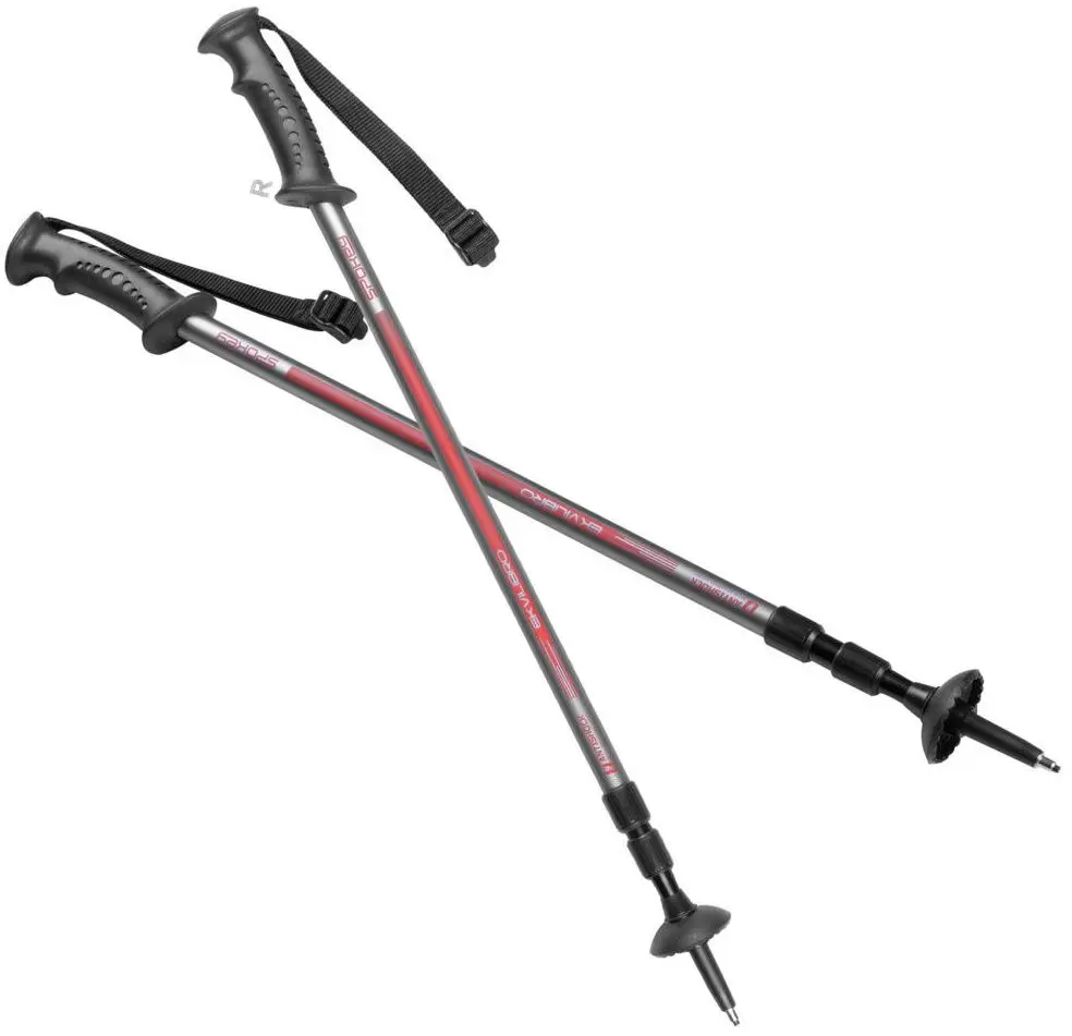 Треккинговая телескопическая палка Spokey Eqvilibro 924976 105-135