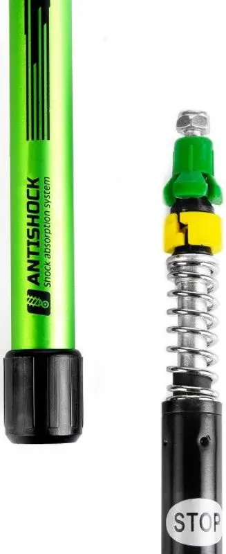Треккинговая телескопическая палка Spokey Eqvilibro (Green/Black) - 4